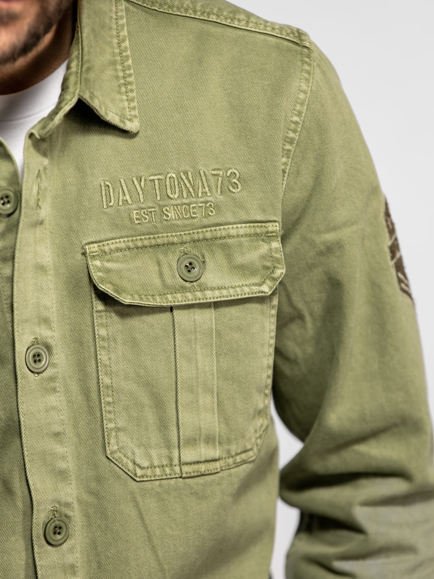 Wayne - Surchemise militaire vintage - Image 19