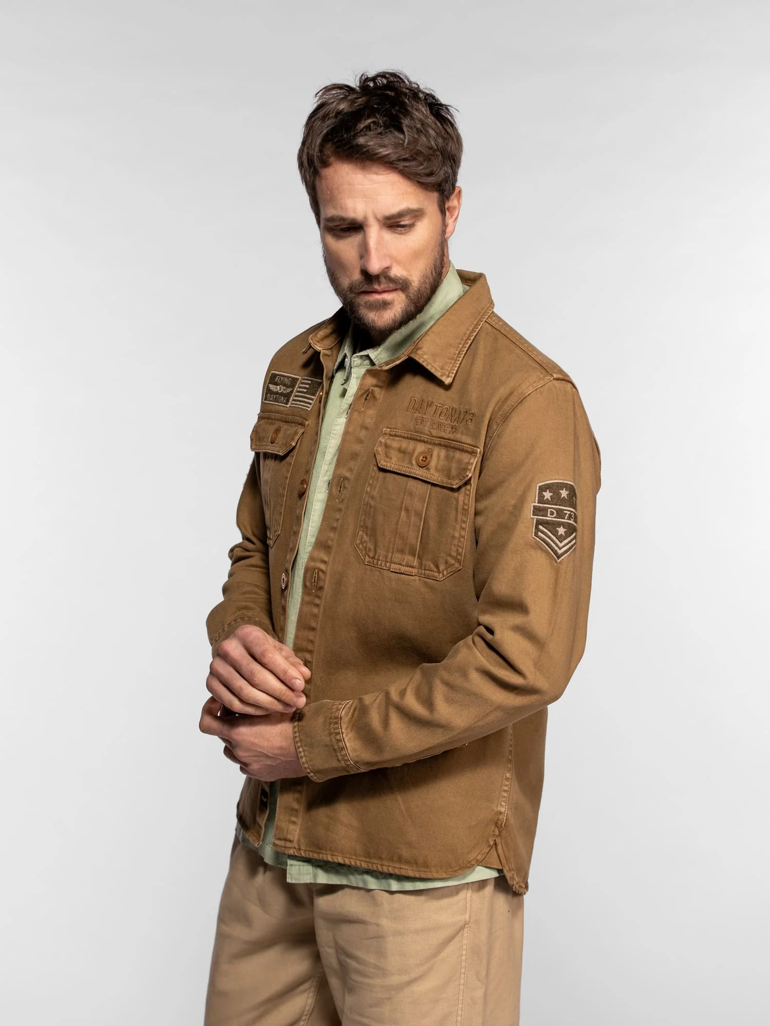 Wayne - Surchemise militaire vintage - Image 21