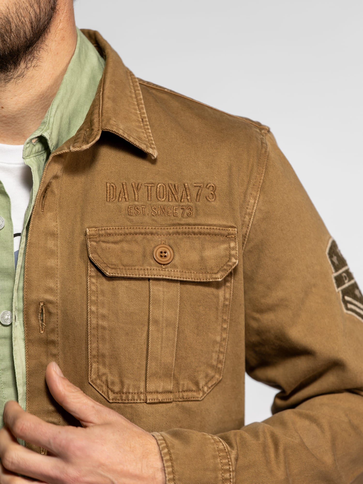 Wayne - Surchemise militaire vintage - Image 22