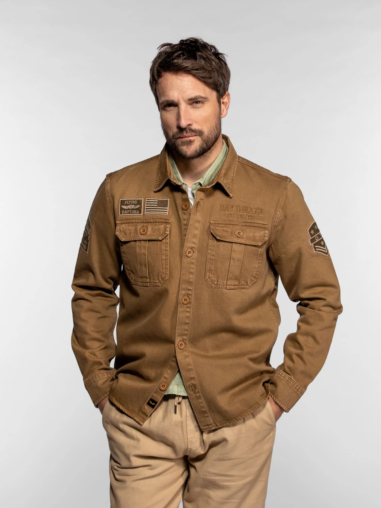 Wayne - Surchemise militaire vintage - Image 24