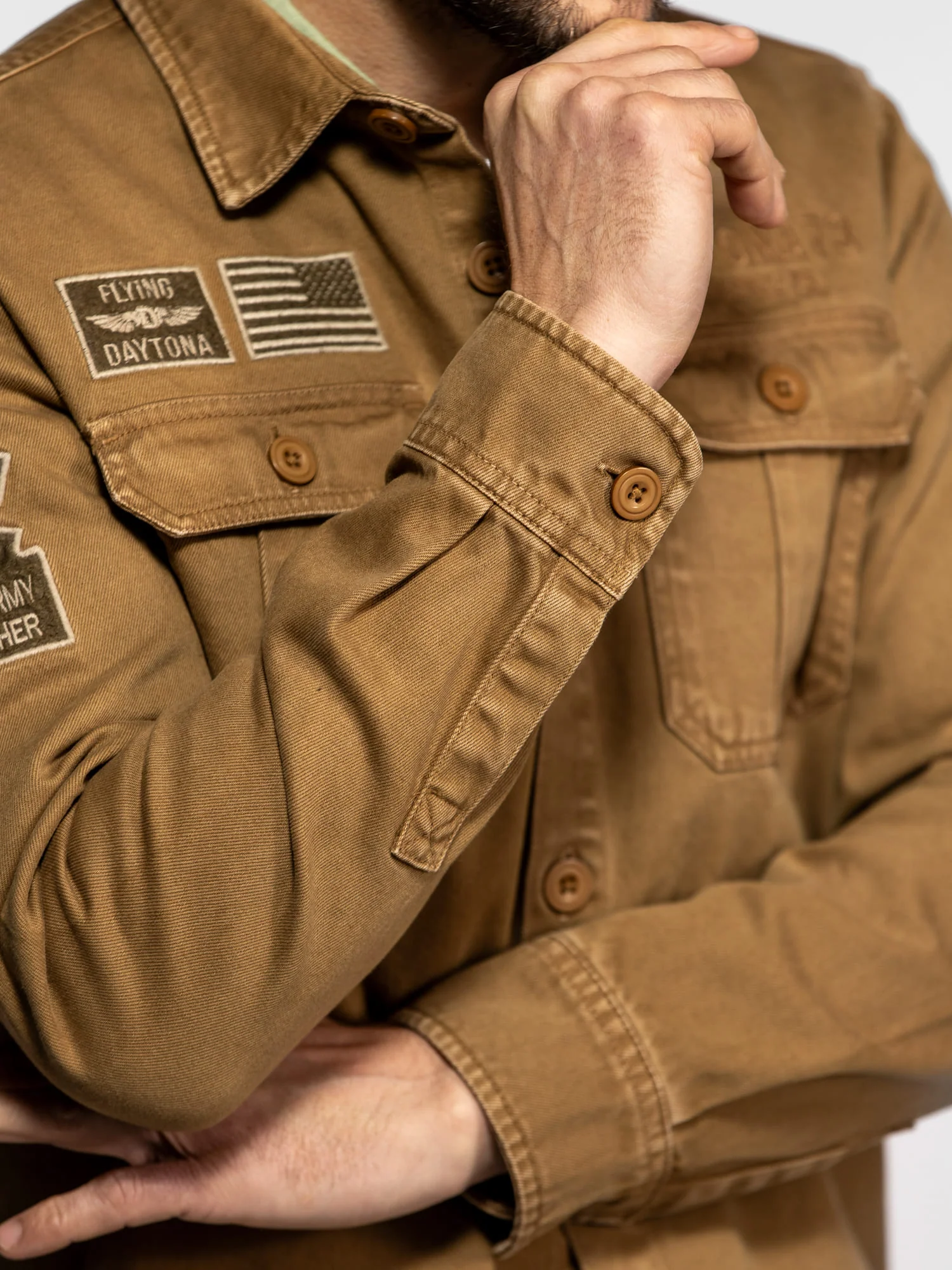 Wayne - Surchemise militaire vintage - Image 26