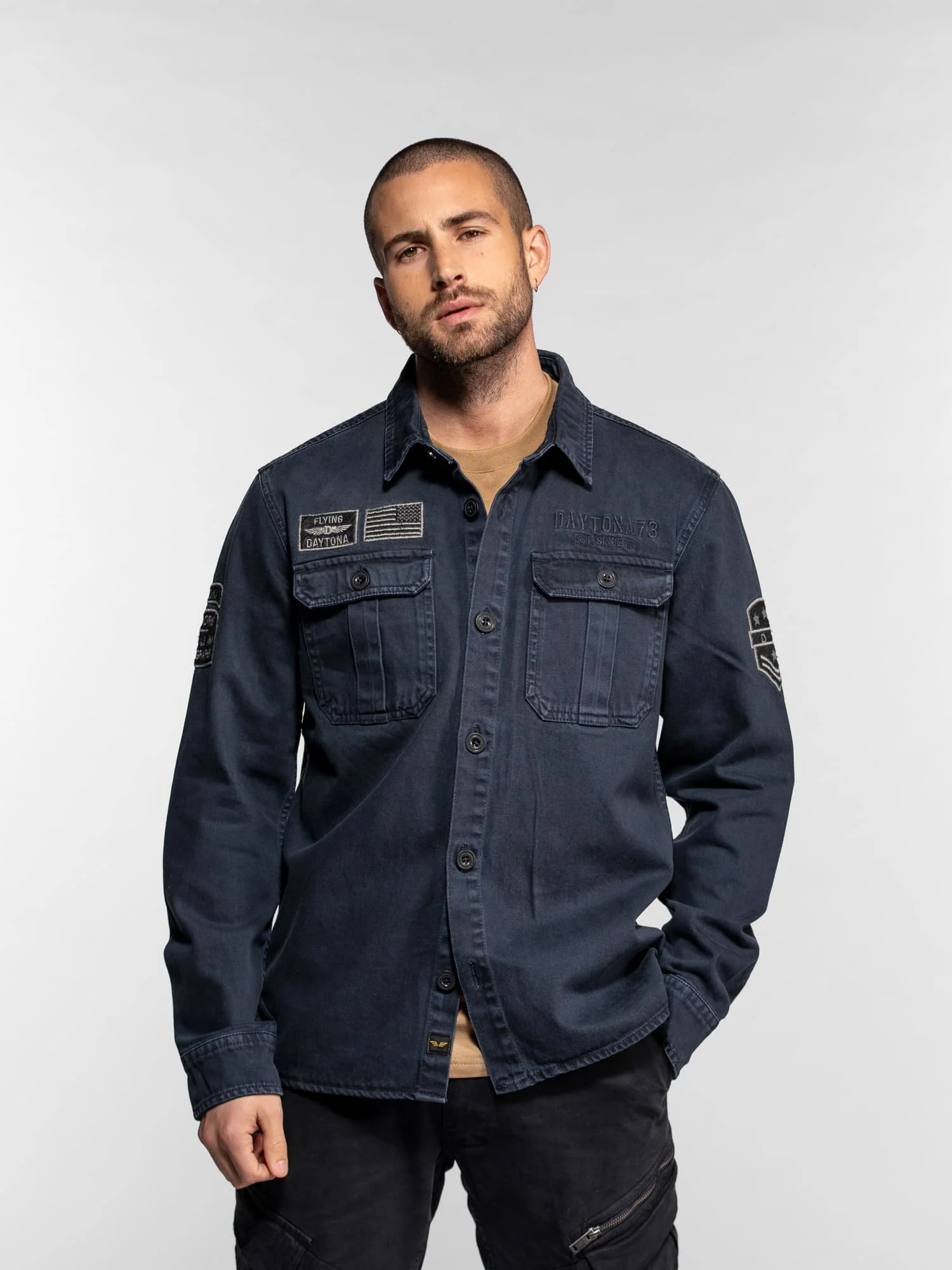 Wayne - Surchemise militaire vintage - Image 3