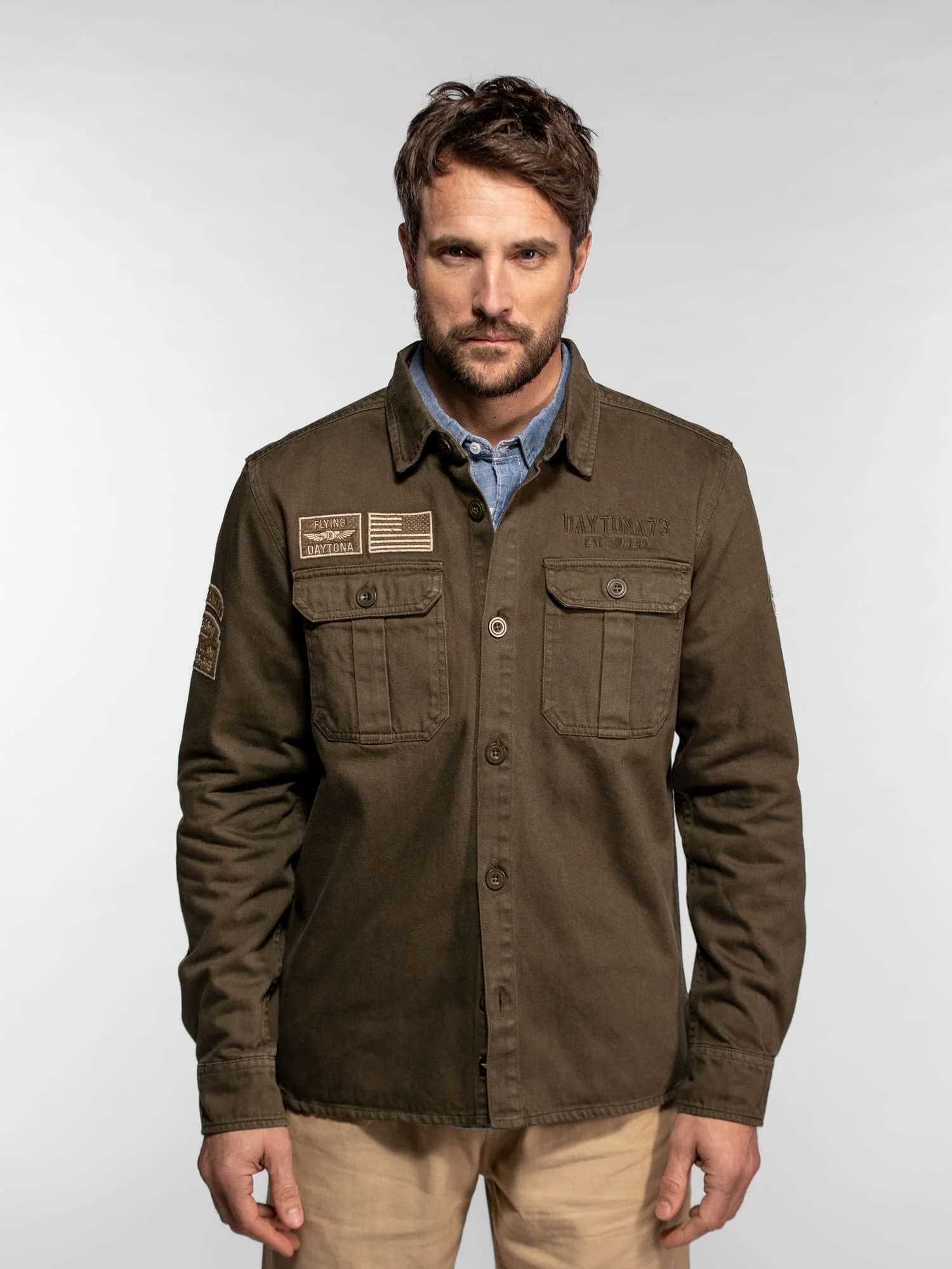 Wayne - Surchemise militaire vintage - Image 4