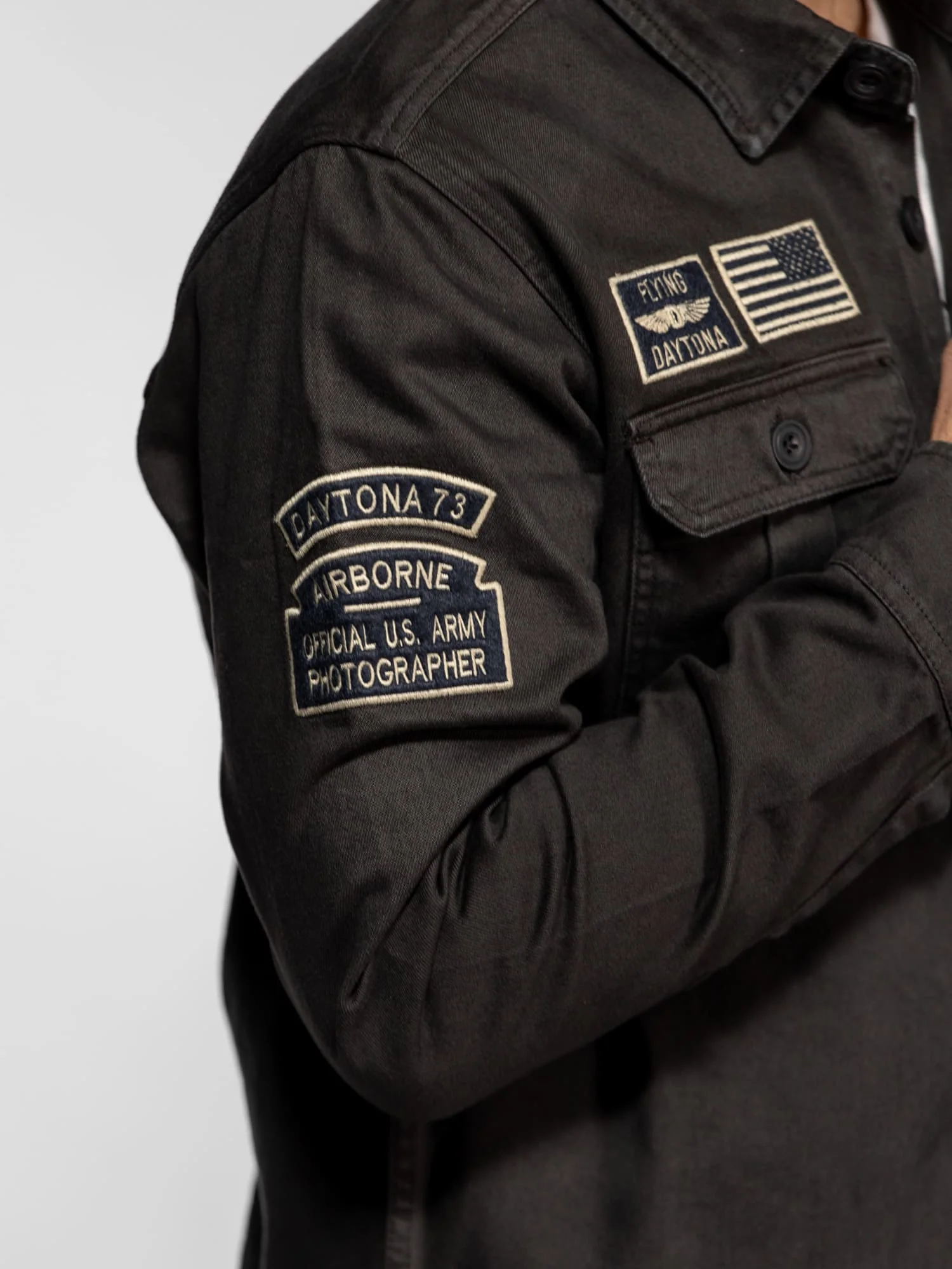 Wayne - Surchemise militaire vintage - Image 5