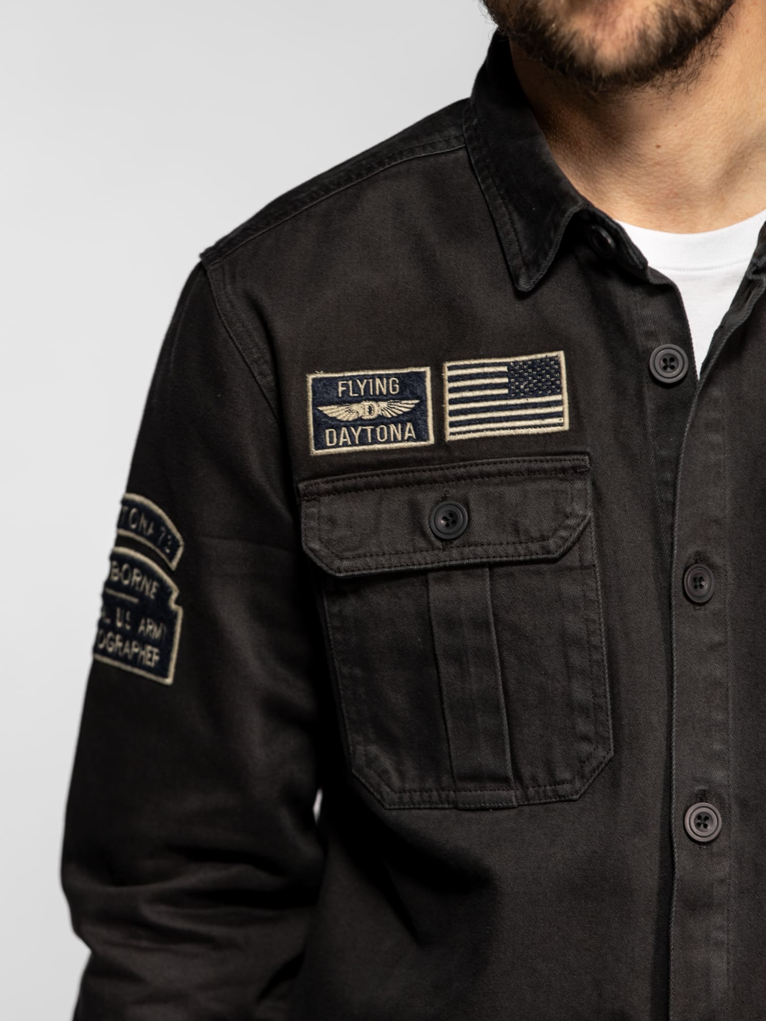 Wayne - Surchemise militaire vintage - Image 6
