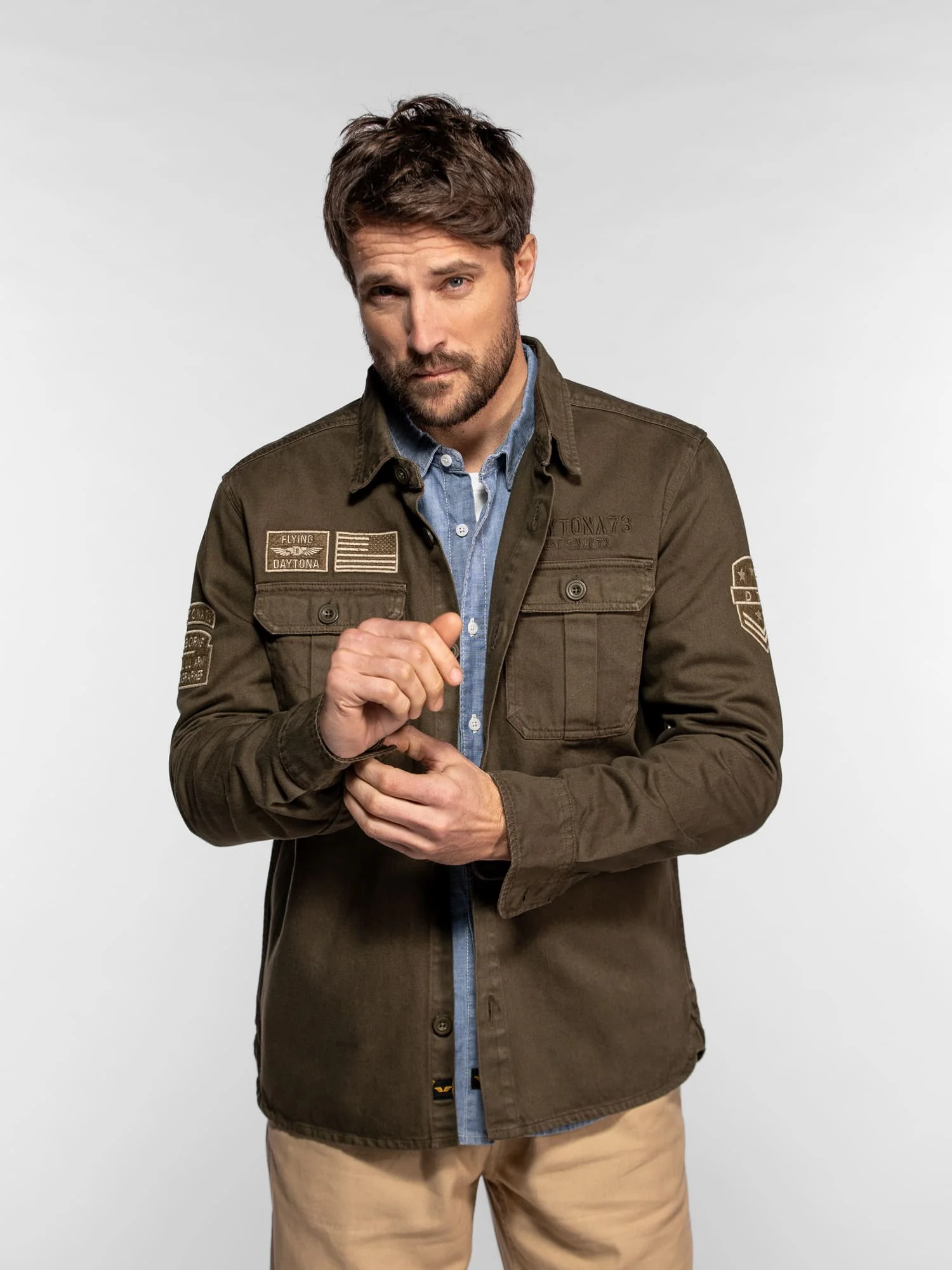 Wayne - Surchemise militaire vintage - Image 8
