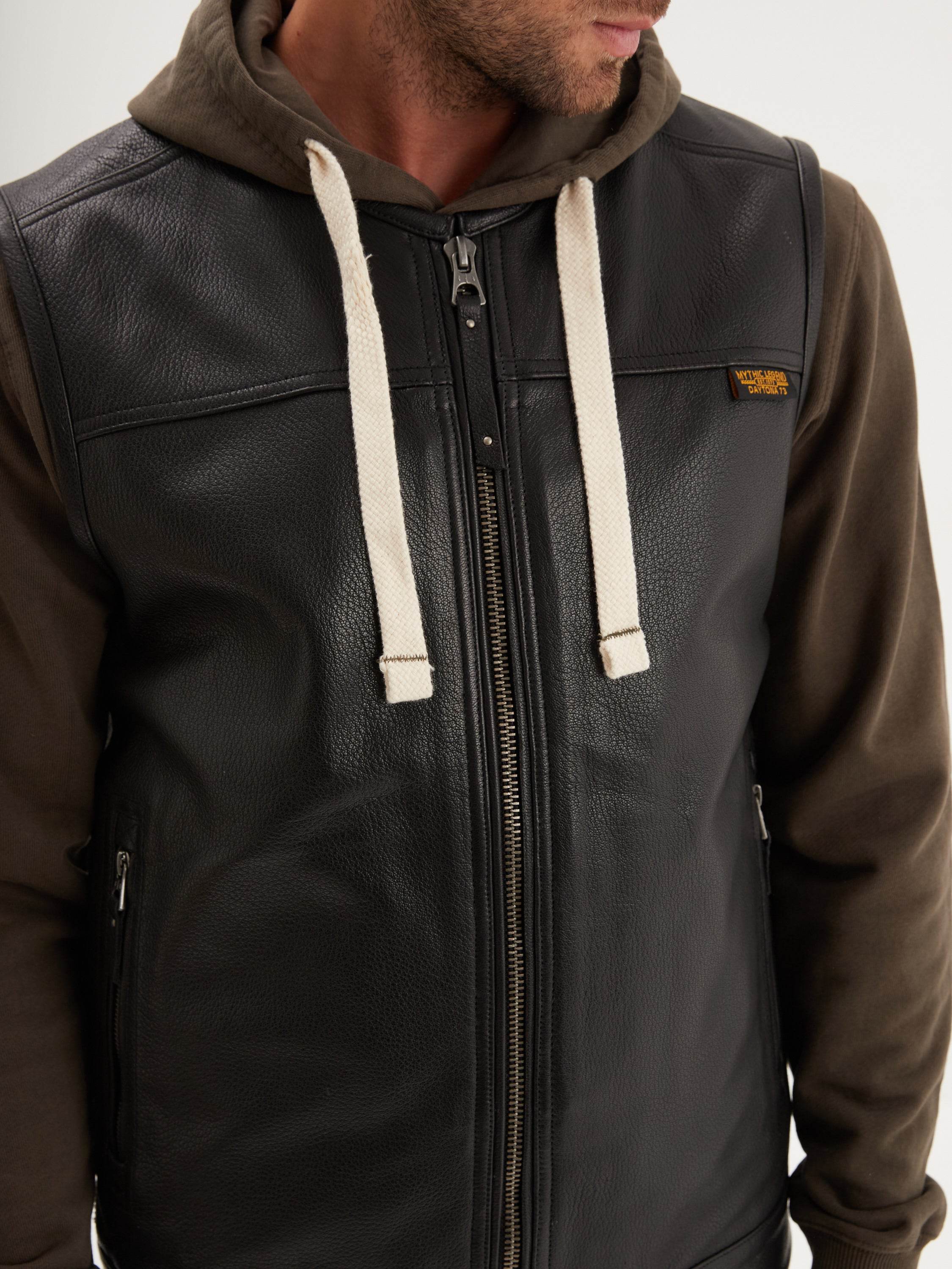 West road - Gilet cuir homme - Image 3