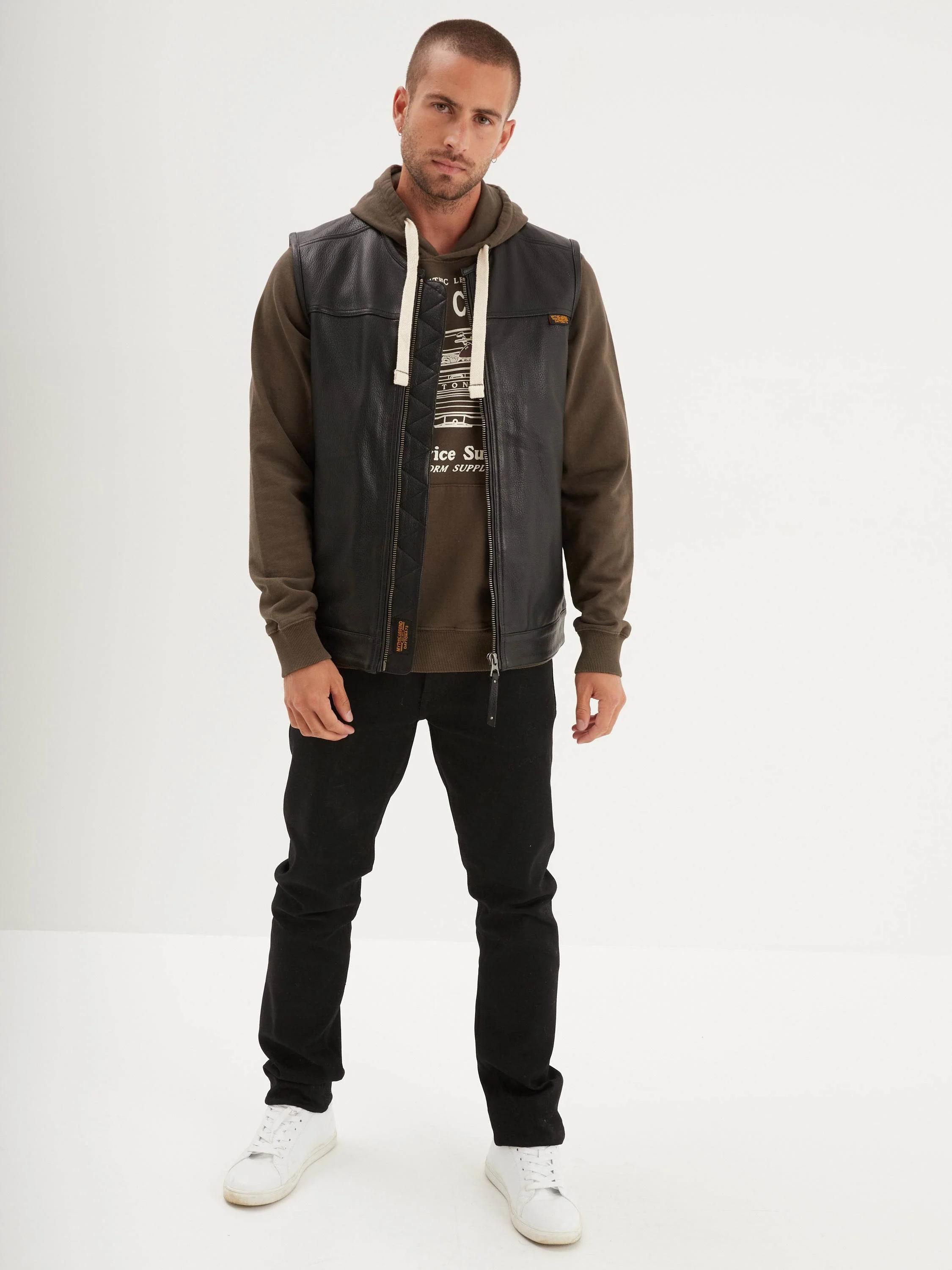 West road - Gilet cuir homme - Image 5