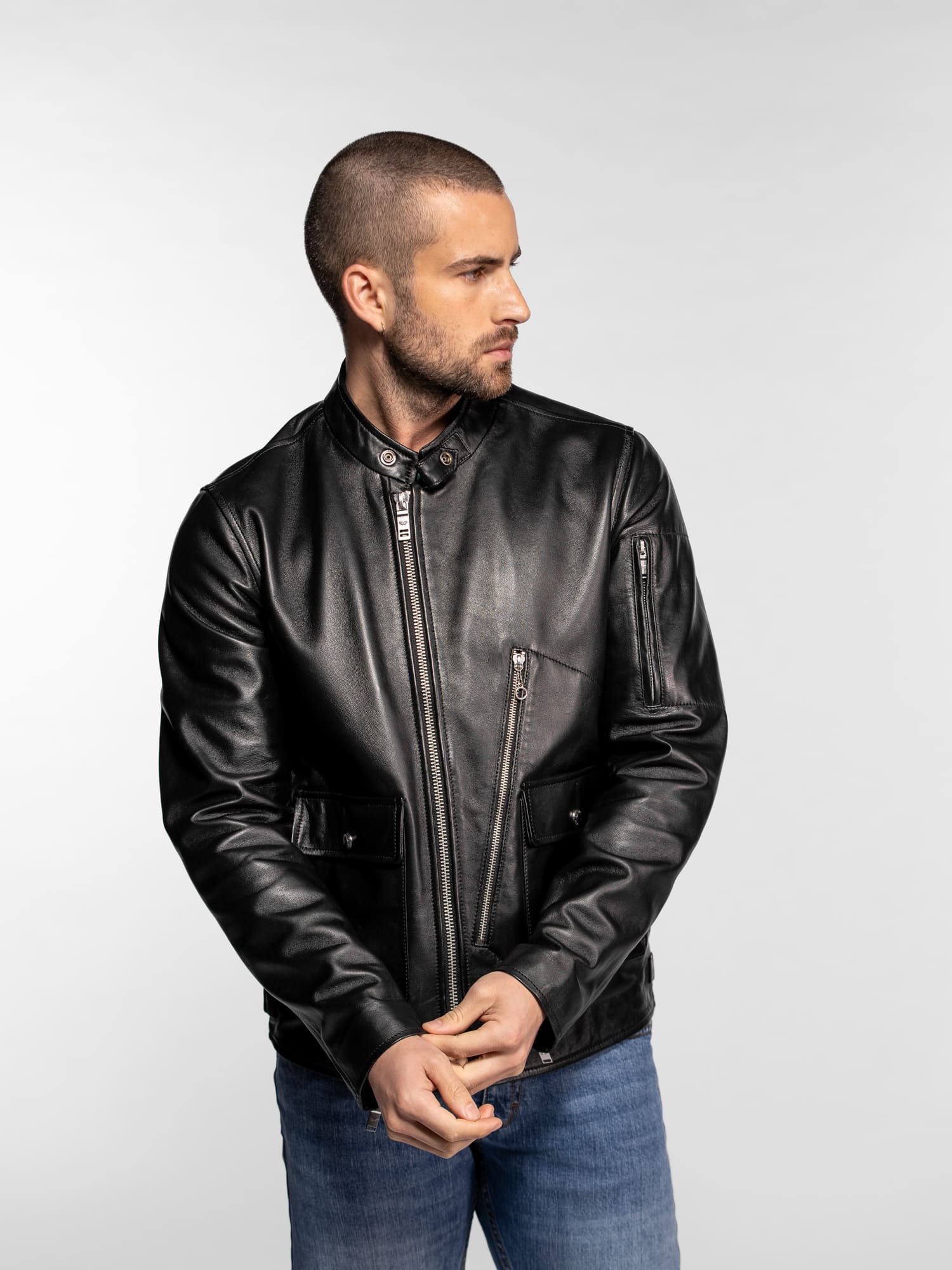 Wexford - Blouson cuir moto - Image 2