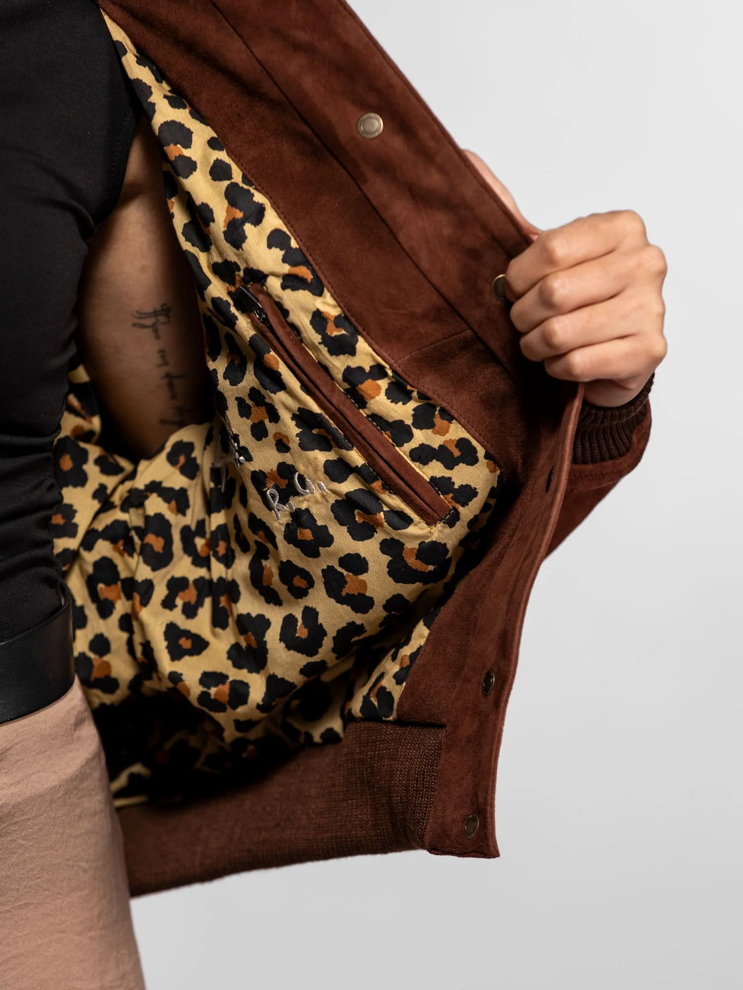 Willow - Bomber en daim femme - Image 11