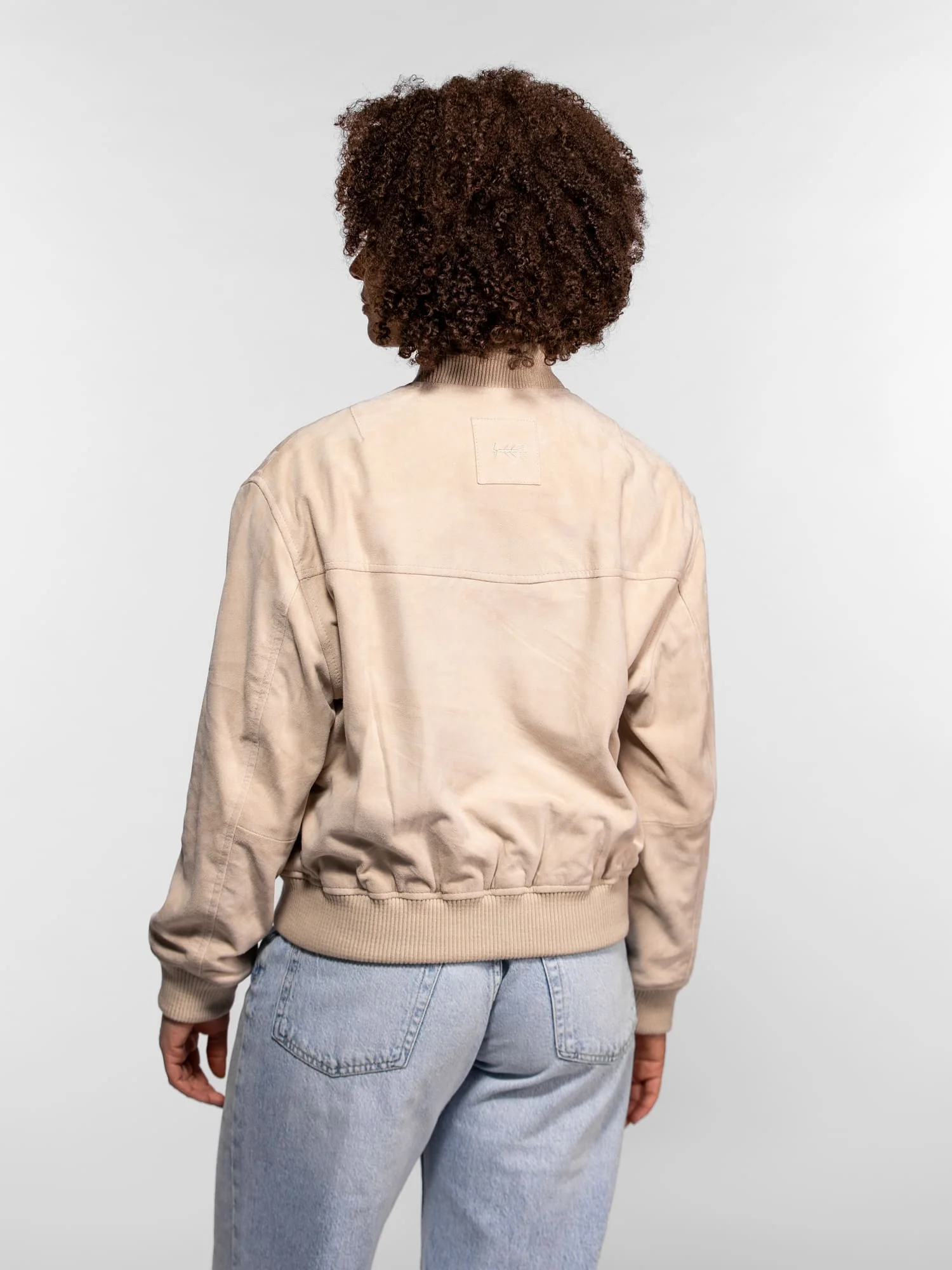 Willow - Bomber en daim femme - Image 4