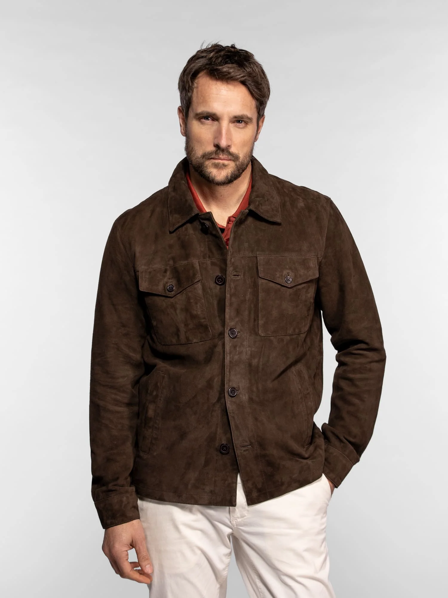 Windham - Veste cuir suédé homme - Image 6