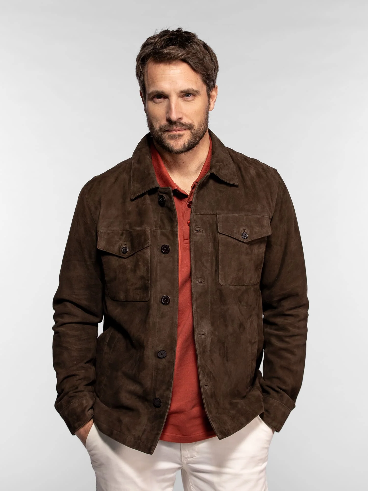 Windham - Veste cuir suédé homme - Image 7