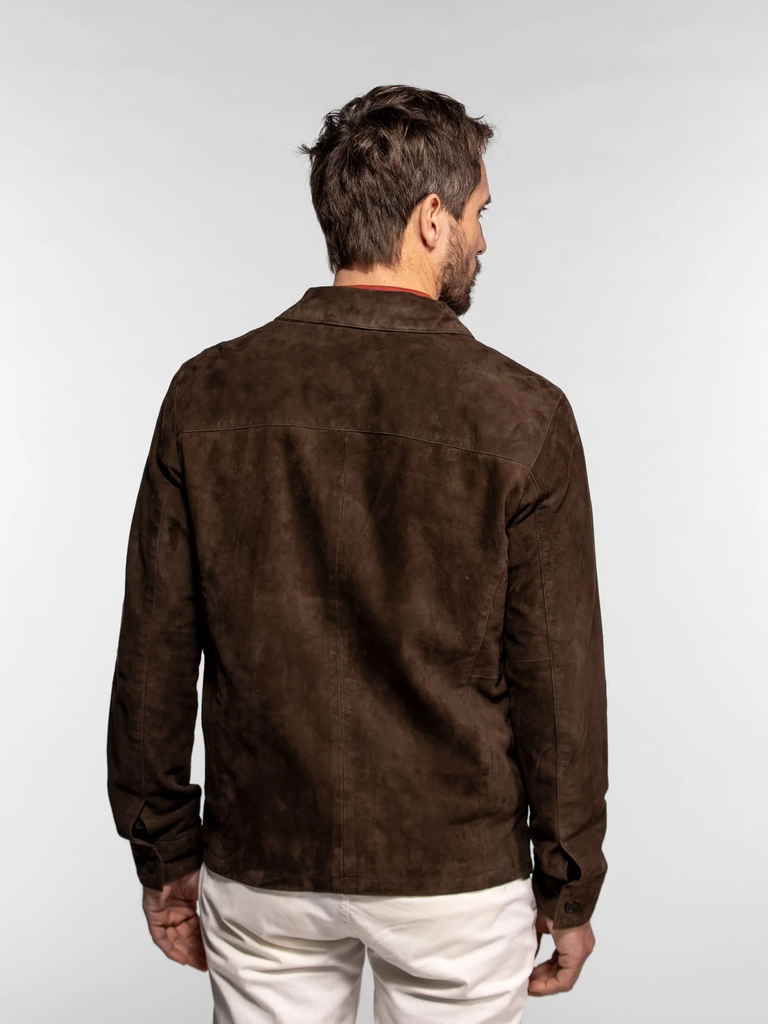 Windham - Veste cuir suédé homme - Image 8