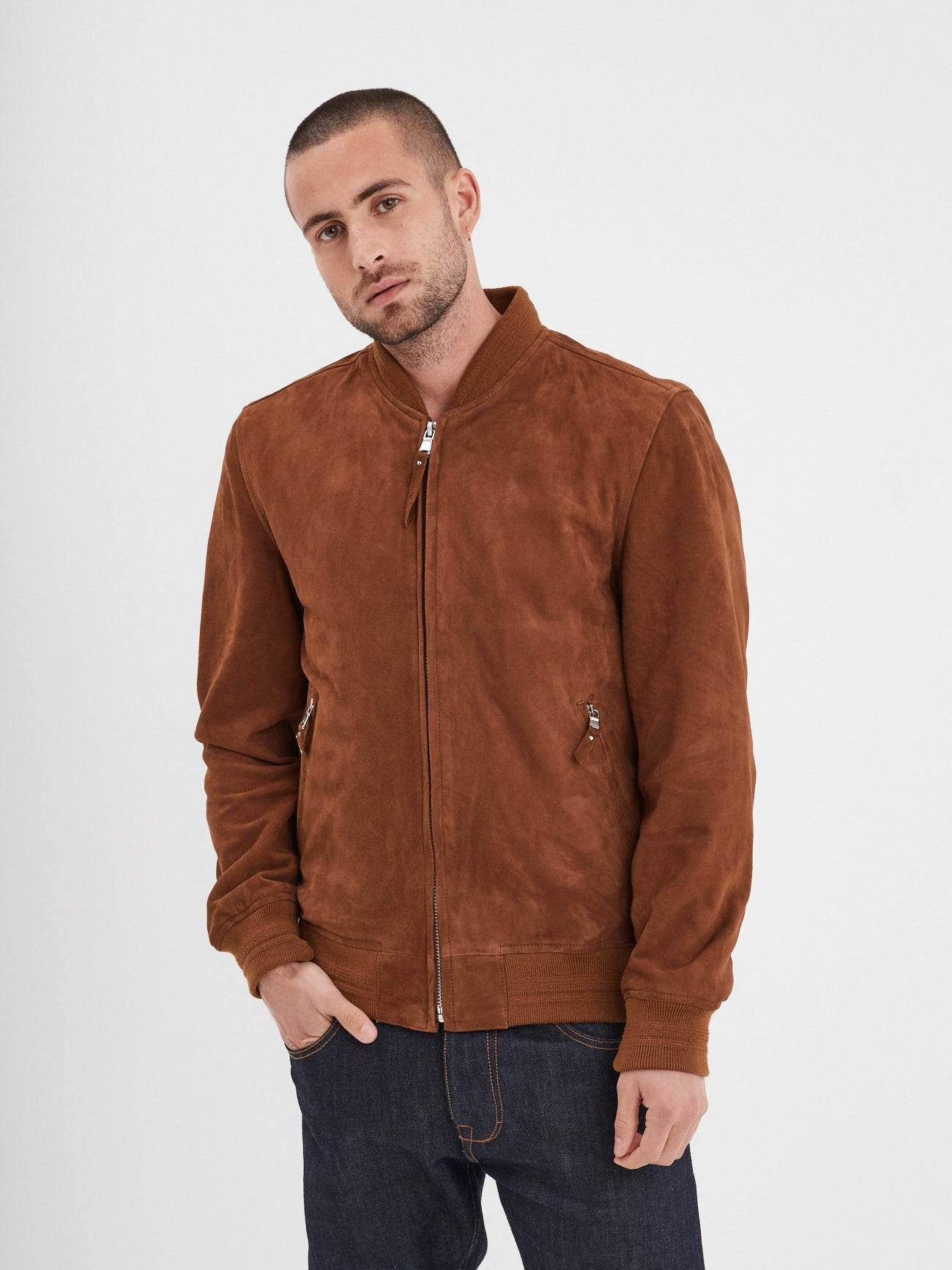 Windon - Bomber en daim homme - Image 17