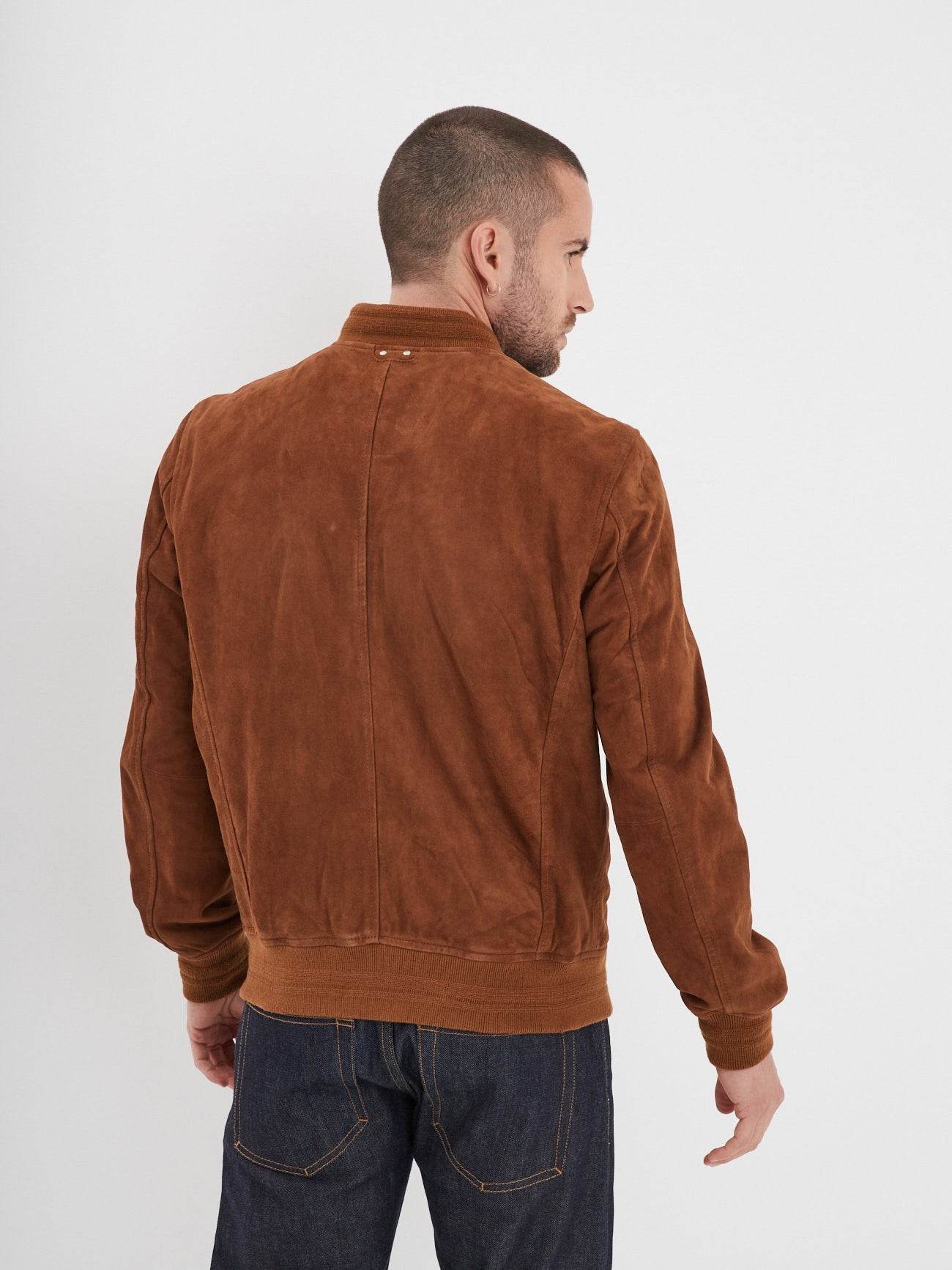 Windon - Bomber en daim homme - Image 21
