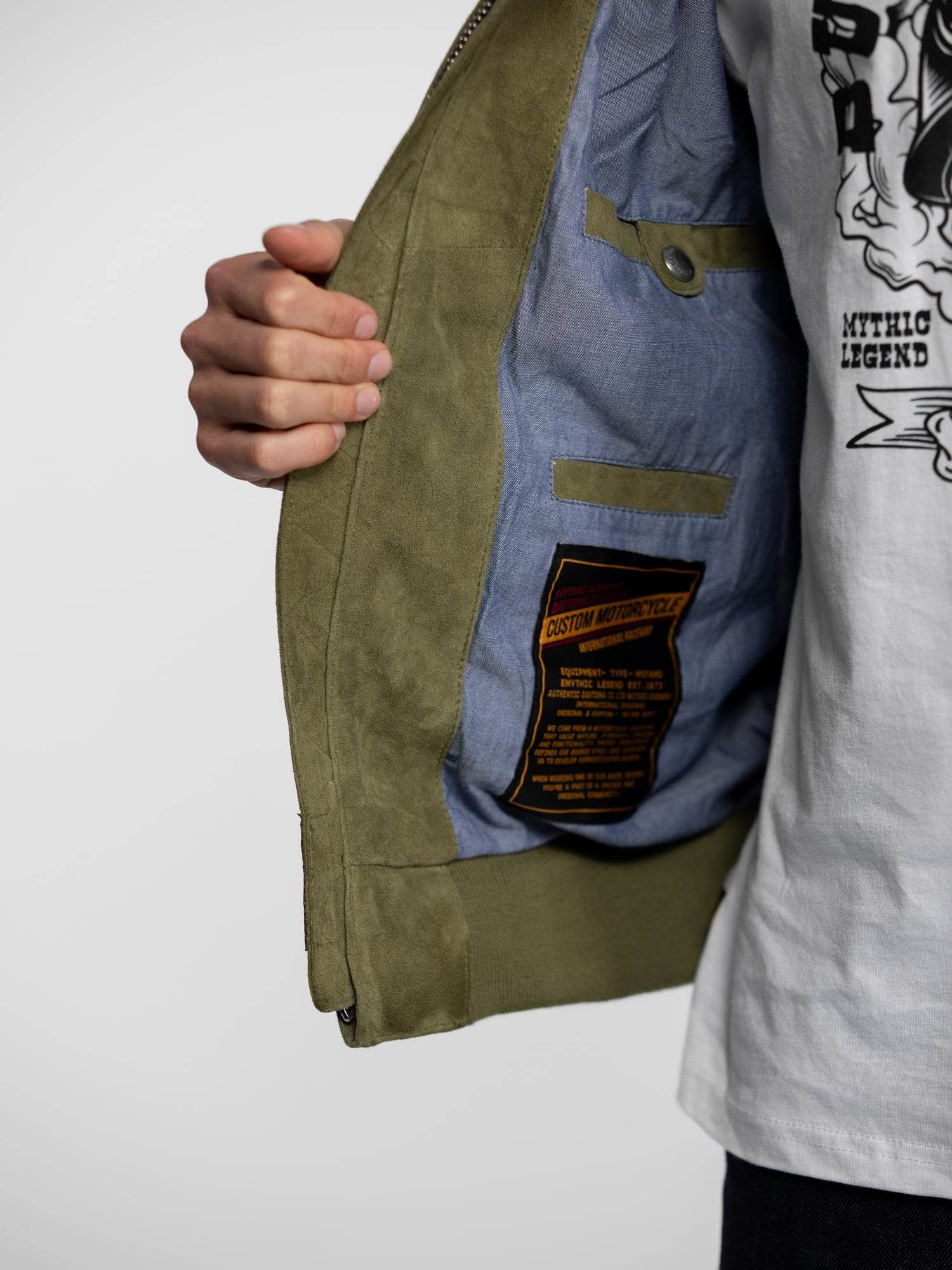 Windon - Bomber en daim homme - Image 27