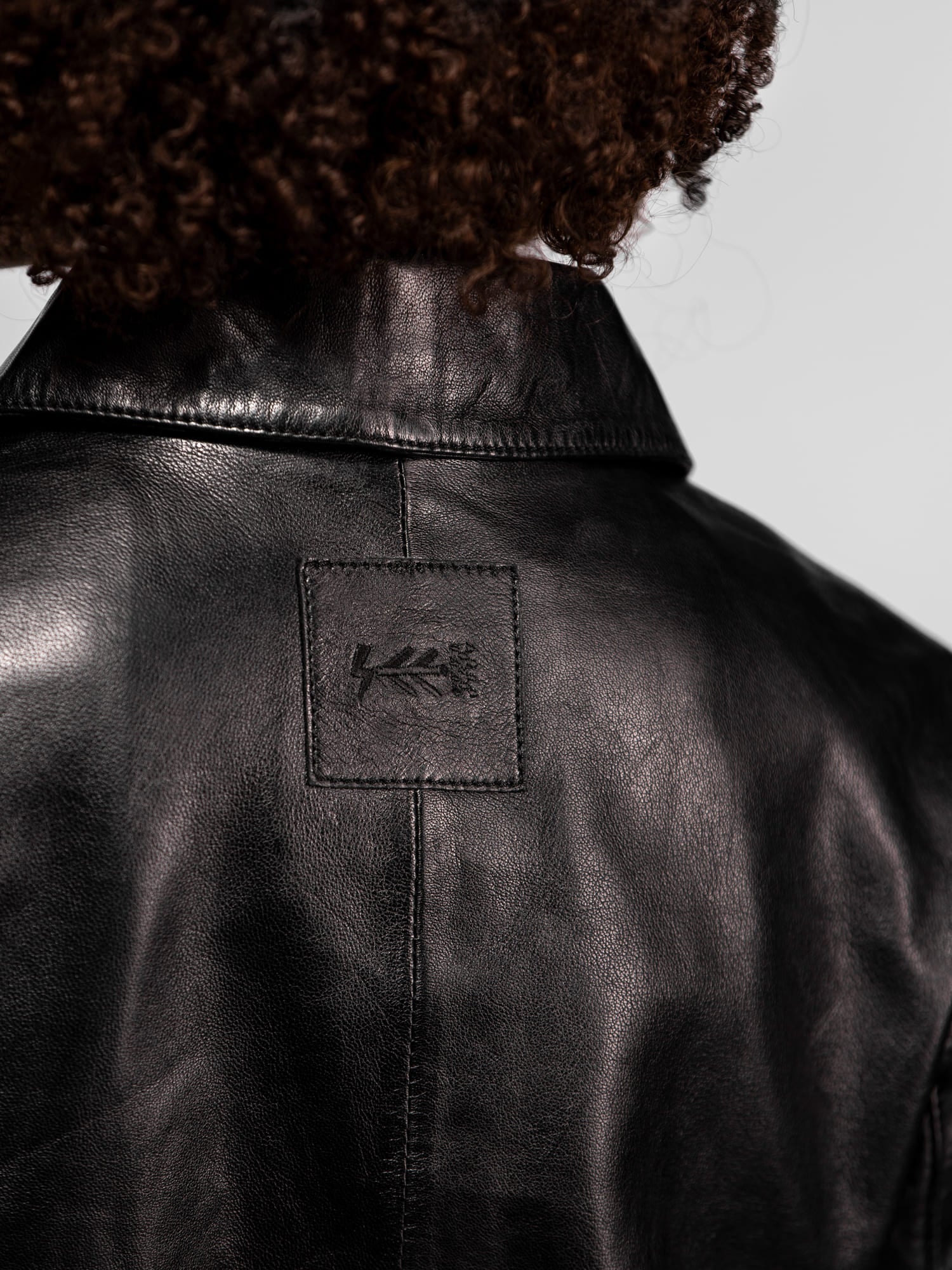 Wisteria - Blouson cuir femme - Image 3