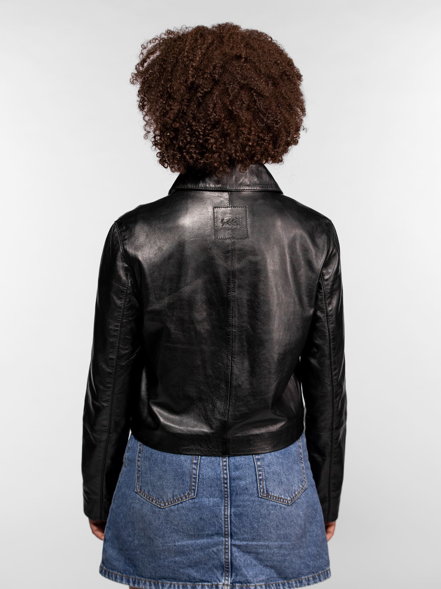 Wisteria - Blouson cuir femme - Image 4