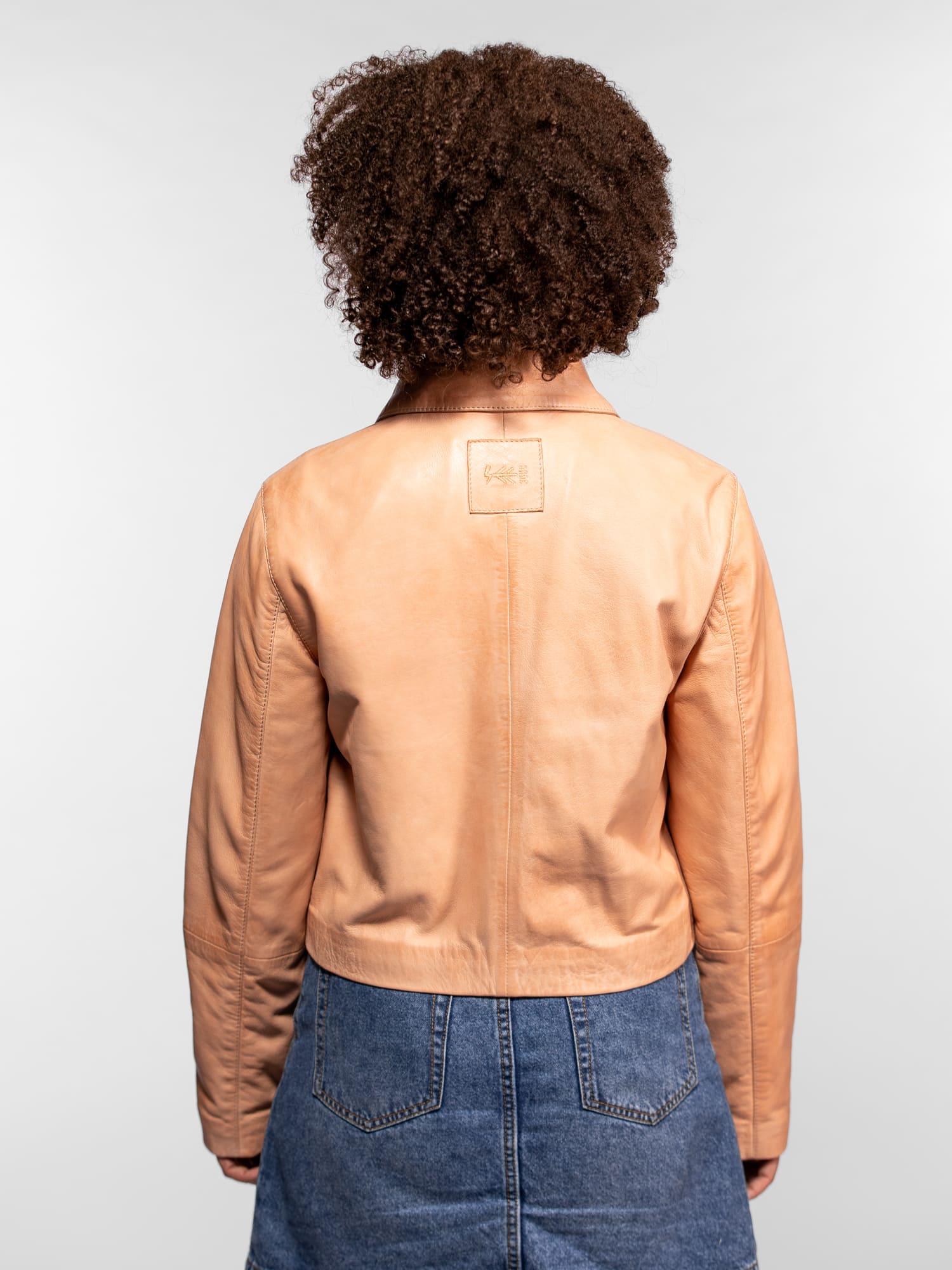 Wisteria - Blouson cuir femme - Image 9