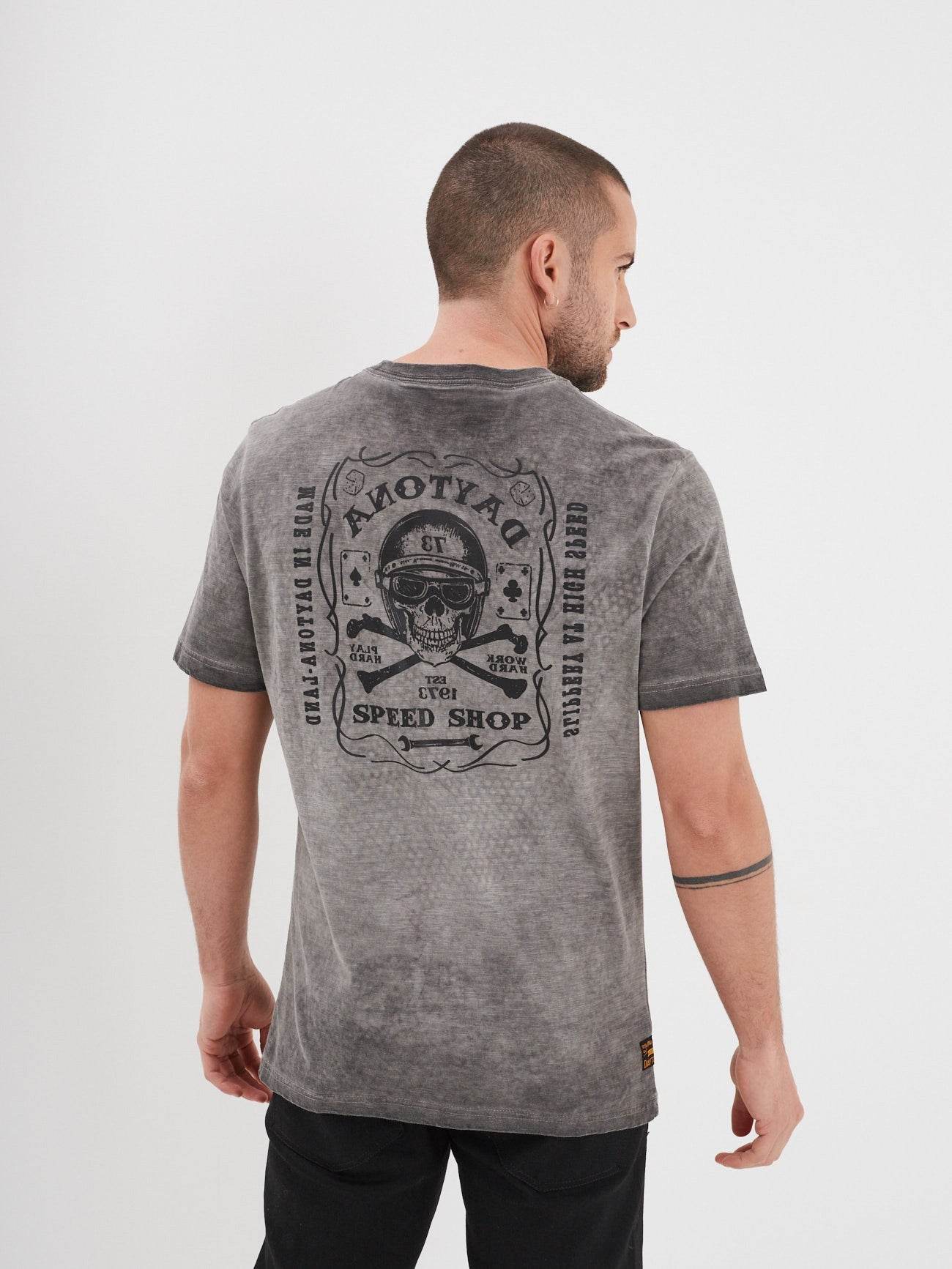 Wright - T-shirt moto vintage - Image 7