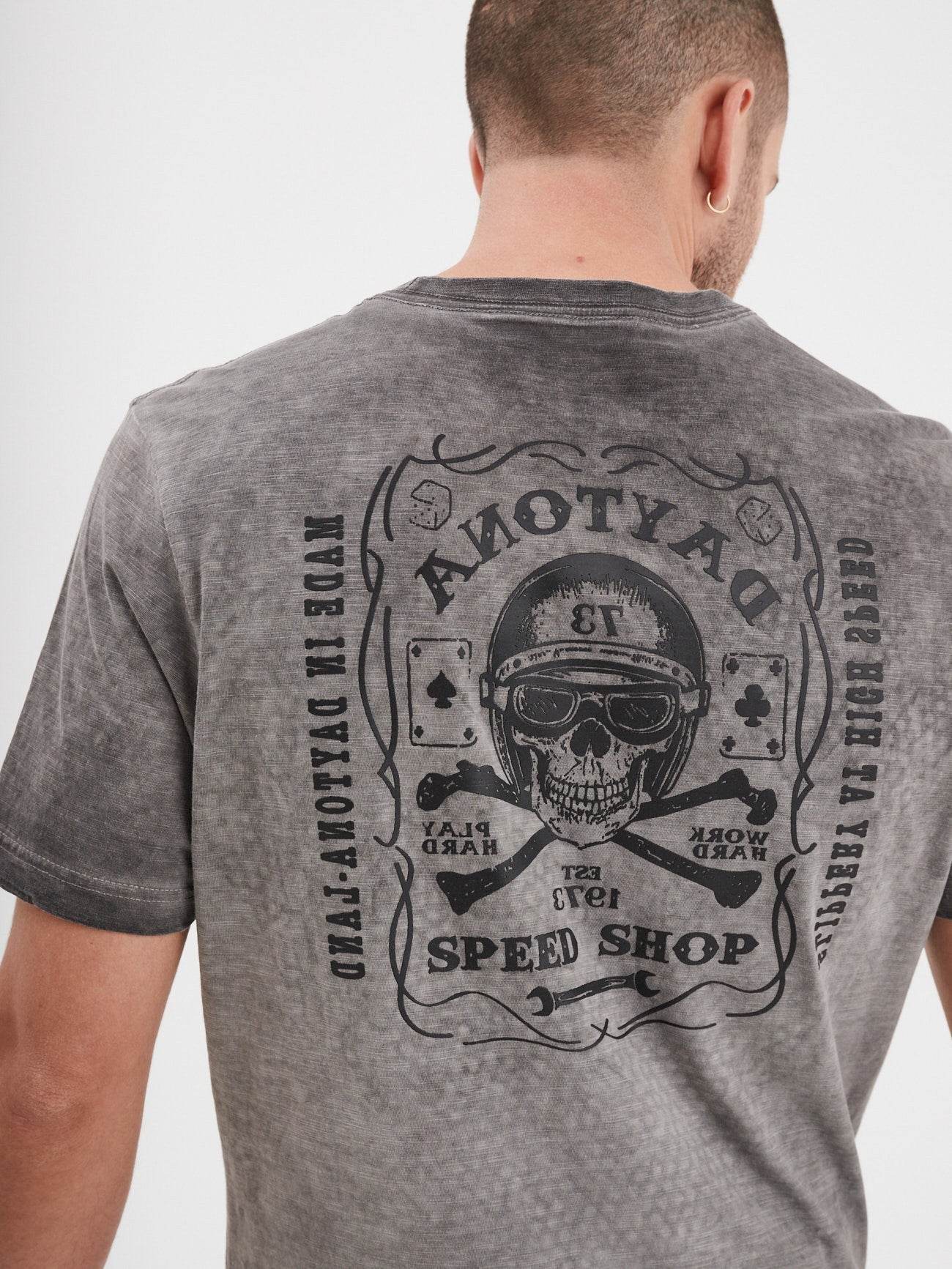 Wright - T-shirt moto vintage - Image 8